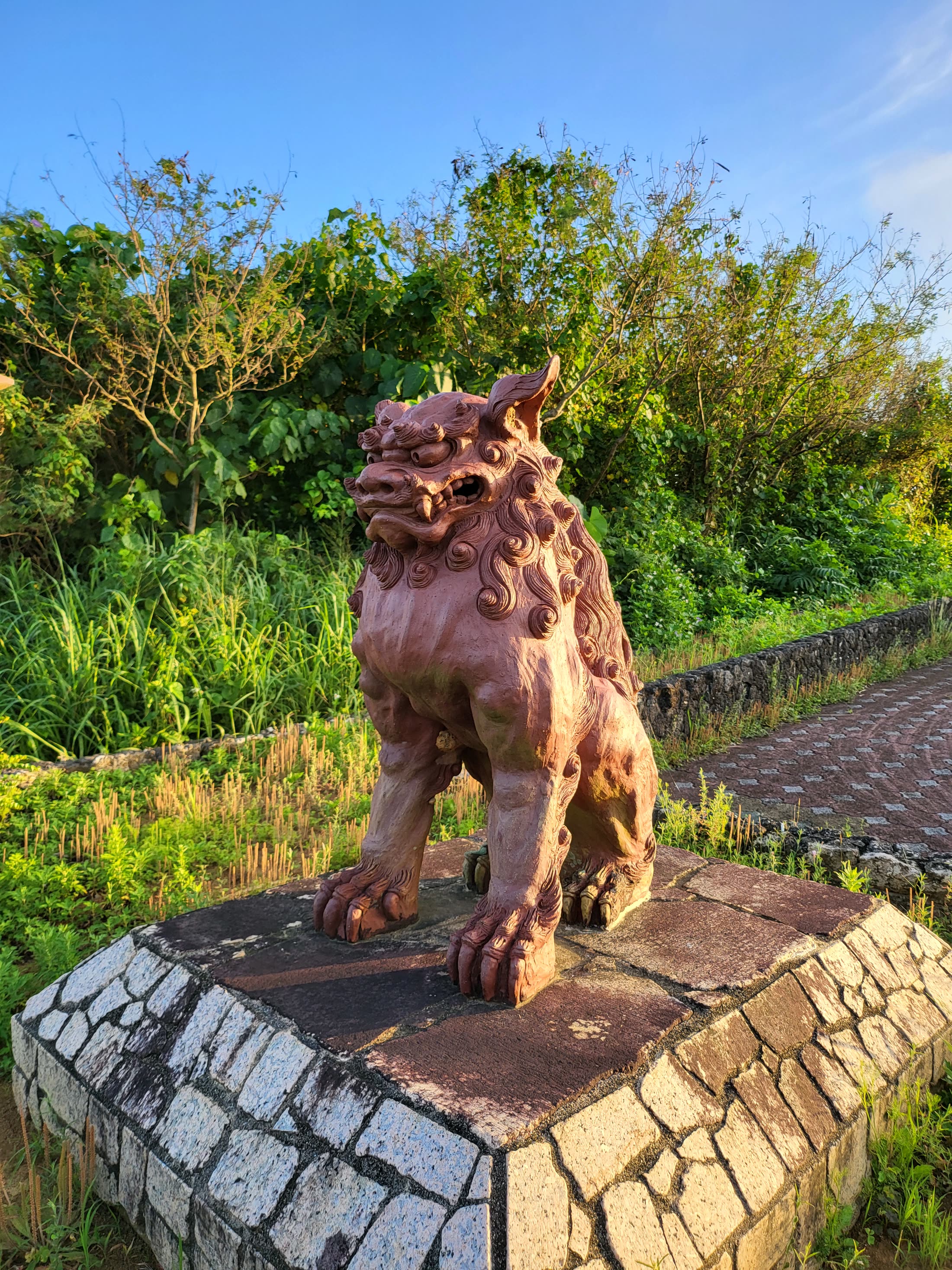 沖縄のシーサー